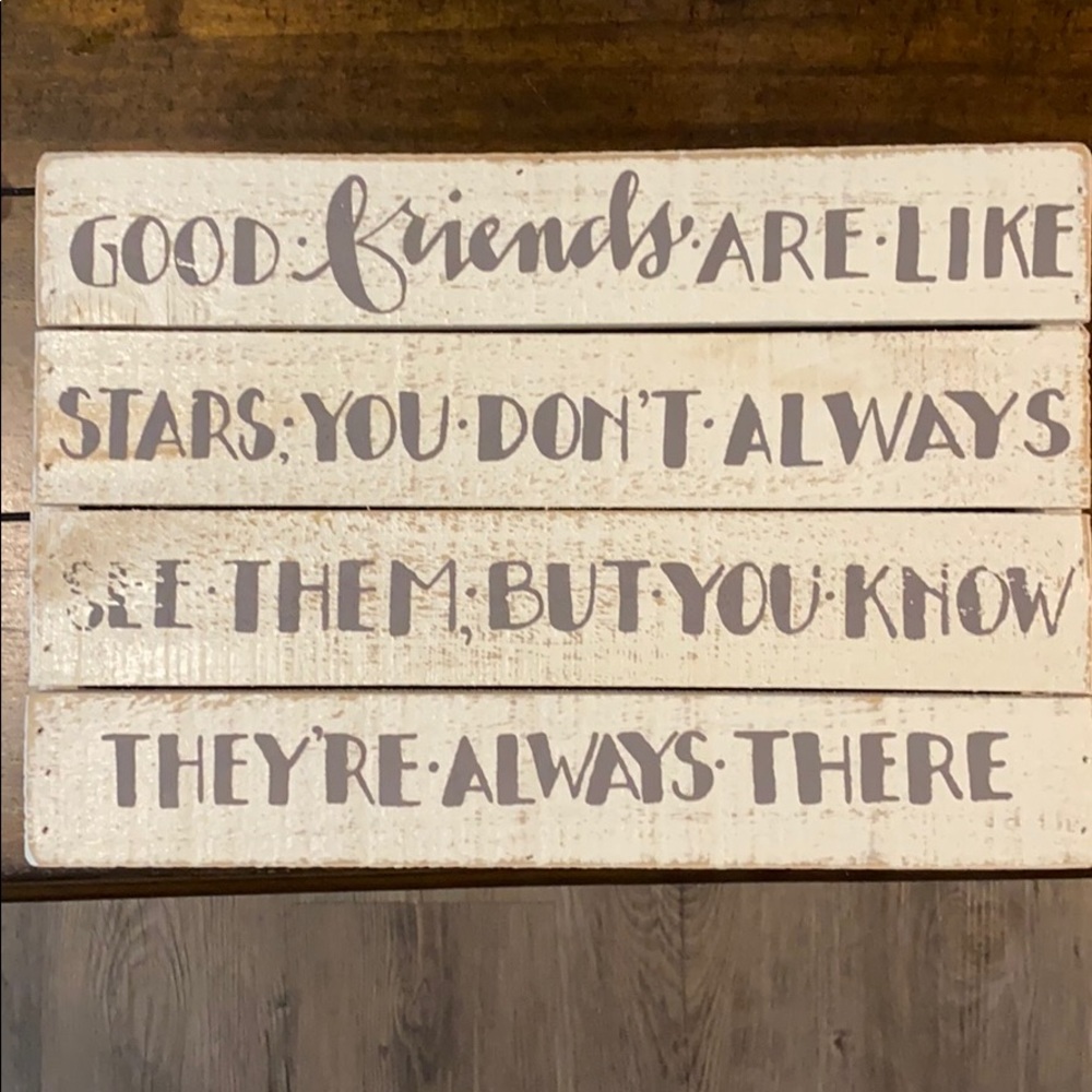 Wood Sign - Friends